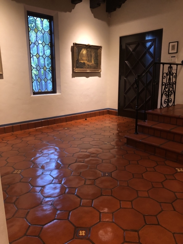 Restored Beautiful Terracotta Tecate Tiles Flooring
