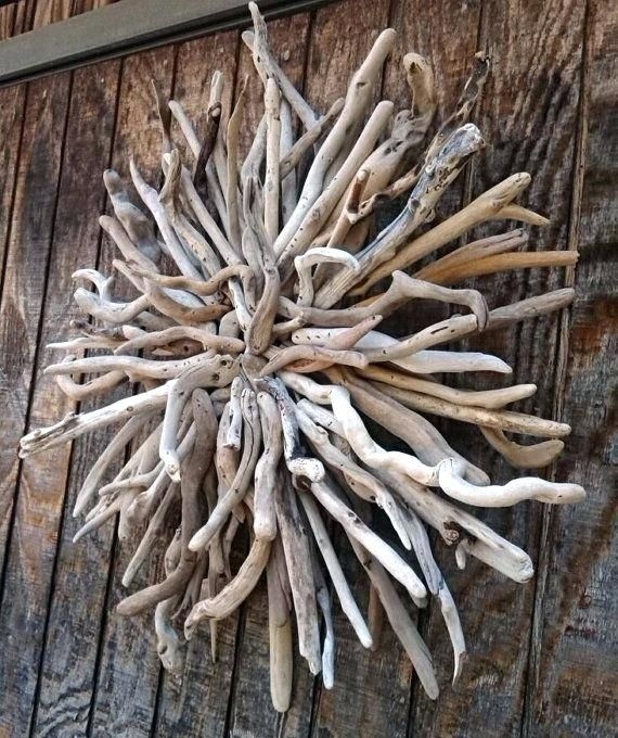 Rustic Driftwood Wall Art Sculpture