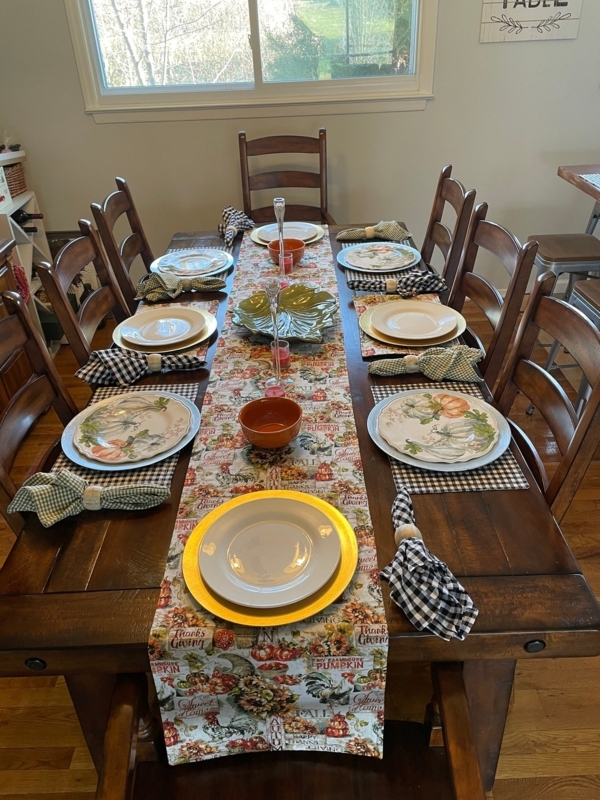 Table Runners With Placemats