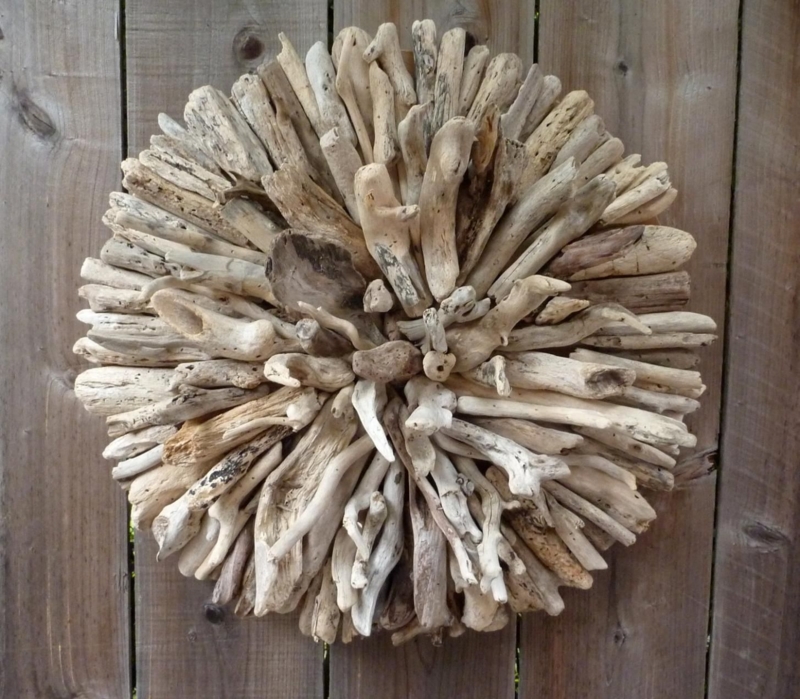 Rustic Natural Driftwood Wall Art Decor