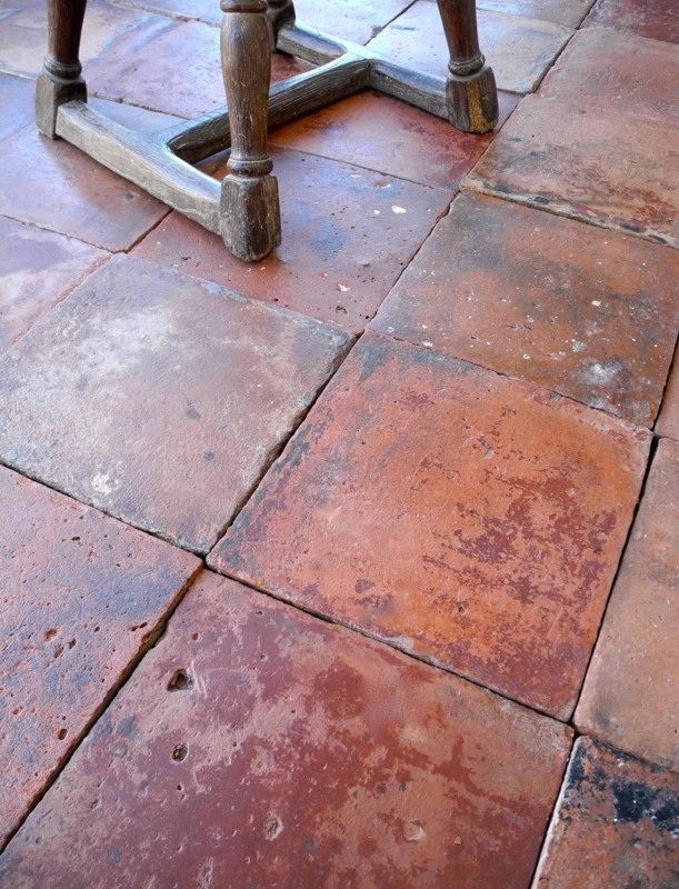 Rustic Reclaimed Spanish Terracotta Floor Tiles