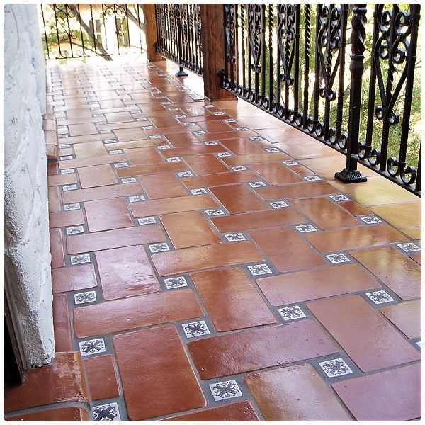 Rustico Spanish Mission Red Terracotta Floor Tiles