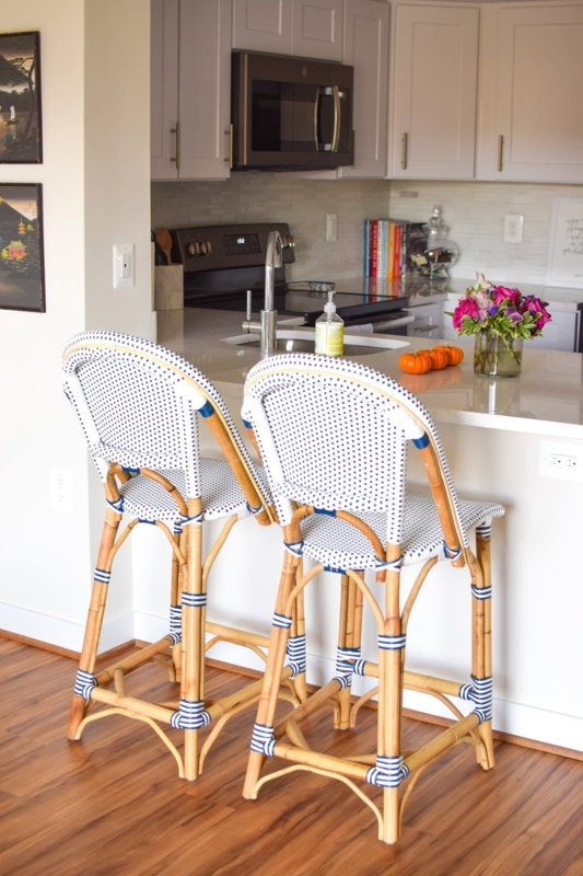 Serena and Lily Riviera Woven Counter Stools