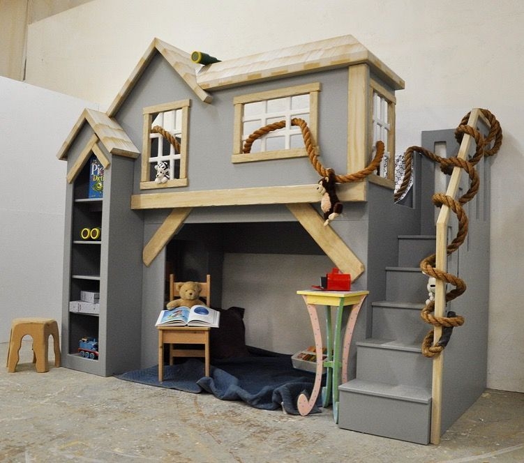 Spanky's Clubhouse Bunk Bed - Custom Designed by Tanglewood | Indoor ...