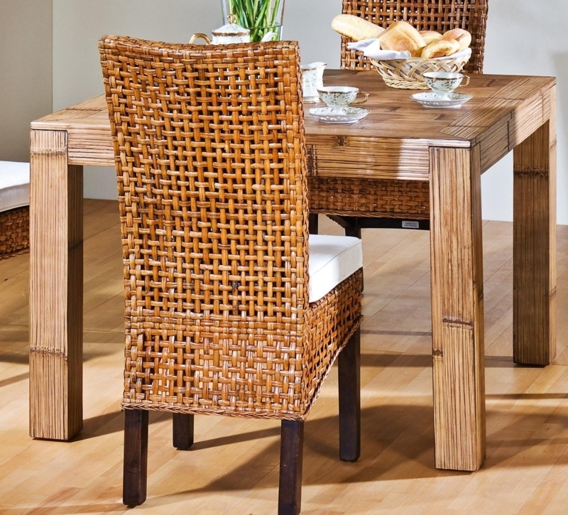 Bamboo Dining Room Chairs