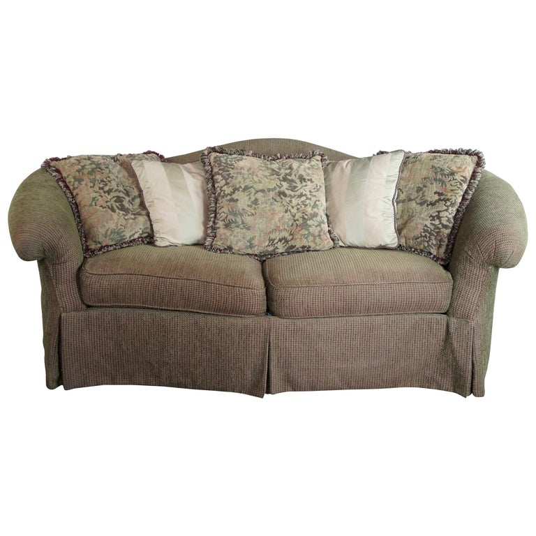 Traditional Camel Back Sofas | Baci Living Room