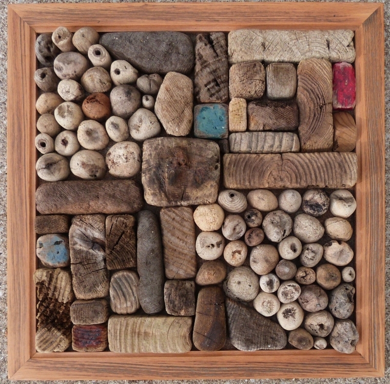 Unique Driftwood Wall Art with Natural Textures