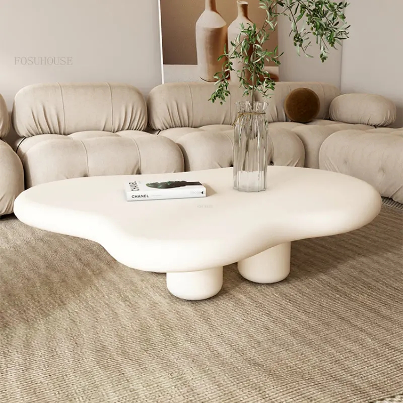 Unique Nordic Special-Shaped Small Coffee Table