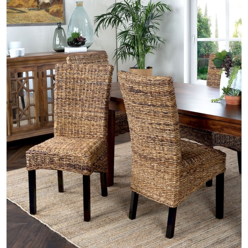 Wicker Dining Chairs for Cozy Indoor Spaces