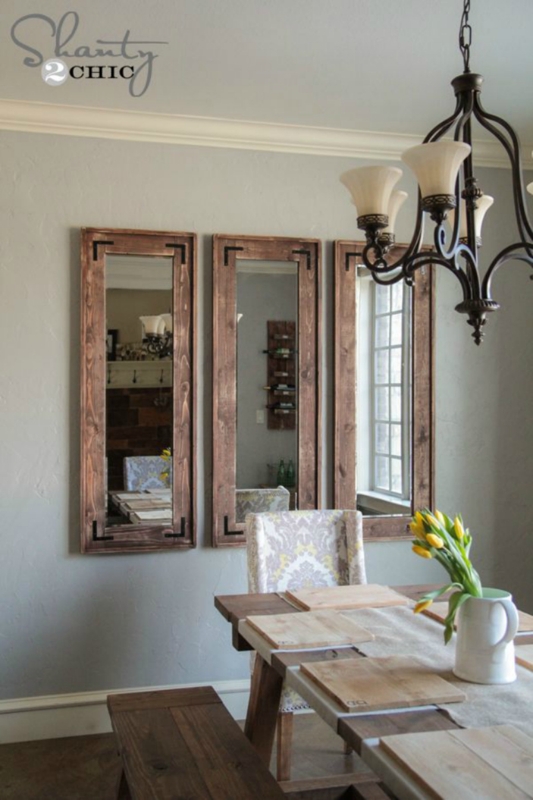 7 Dining Room Mirrors That Boost The Style Of Your Dining Room  Dining ...