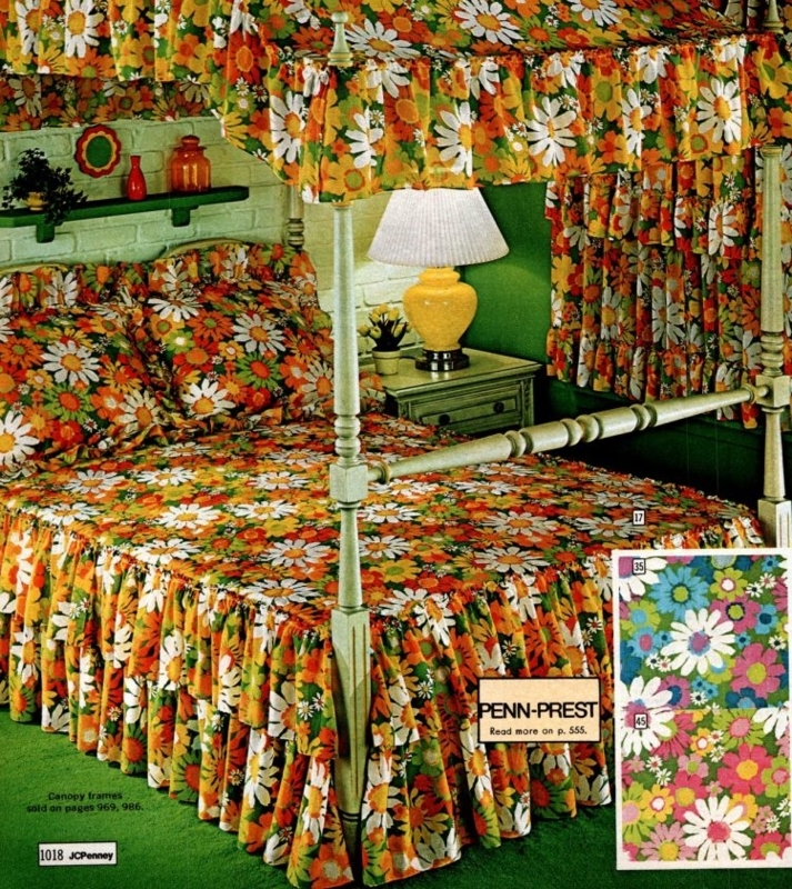 70 beautiful vintage canopy beds from the 1970s - Click Americana