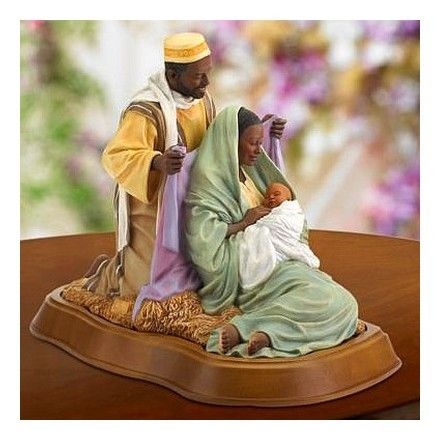 African American Nativity Figurines Christmas Decor