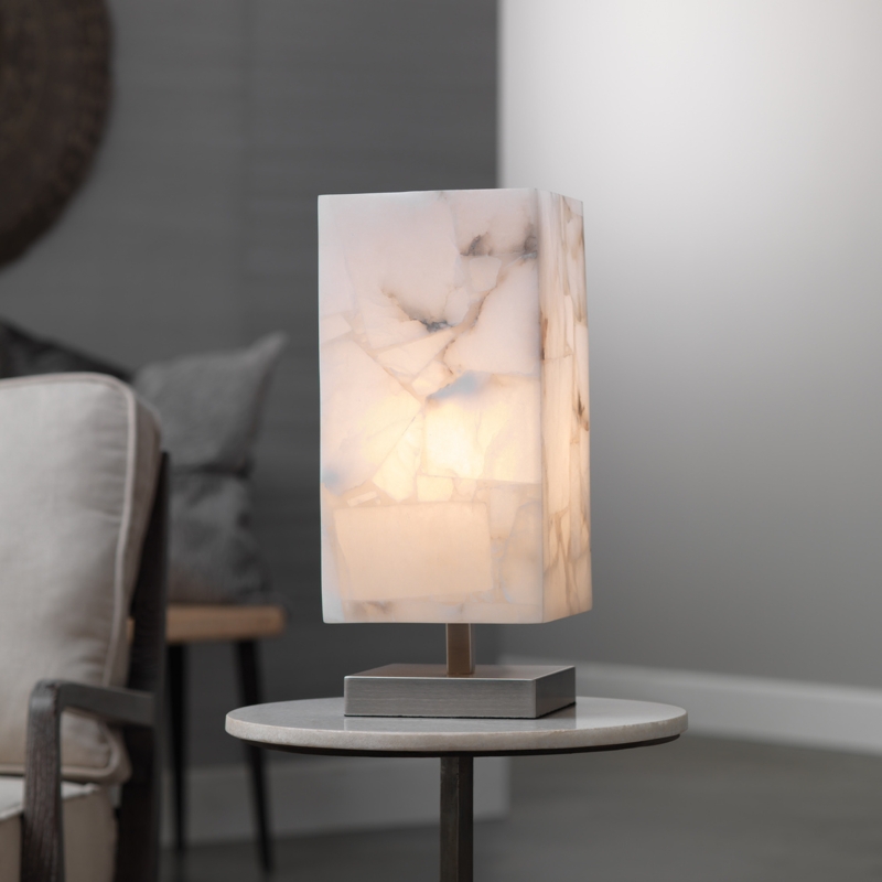 Alabaster Single Lamp - Arden Home