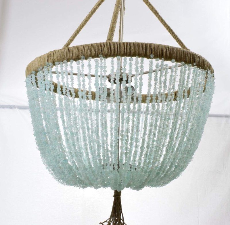 Amazon.com: Francois - Sea Glass Open Chandelier: Handmade