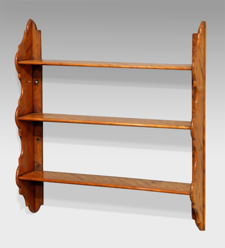 Antique Wooden Wall Shelves for Classic Decor