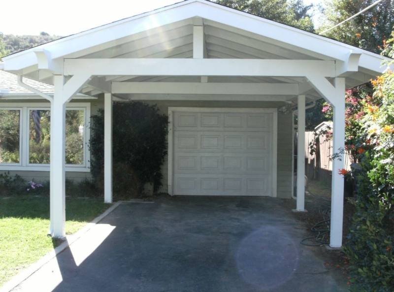 Bauanleitung fr Carport-Pergola-Design