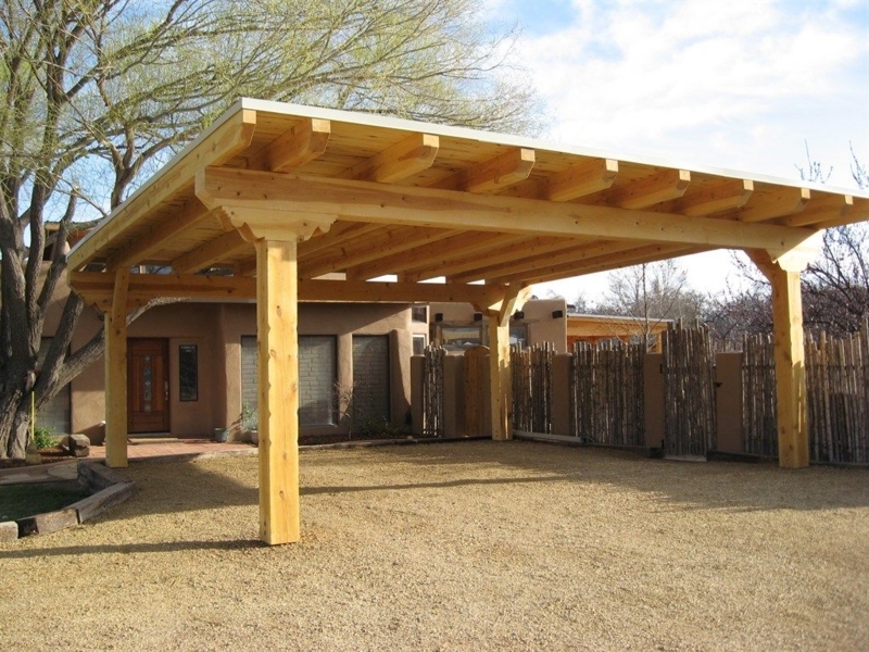 Bauanleitung fr Carport-Pergola-Design