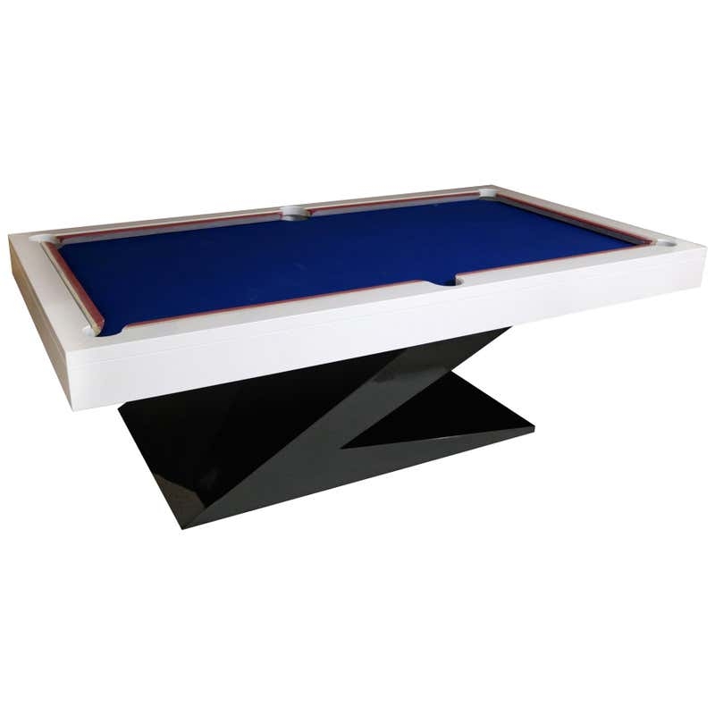 Black Marble Green Onyx 12-Seat Ping Pong Dining Table For Sale at ...
