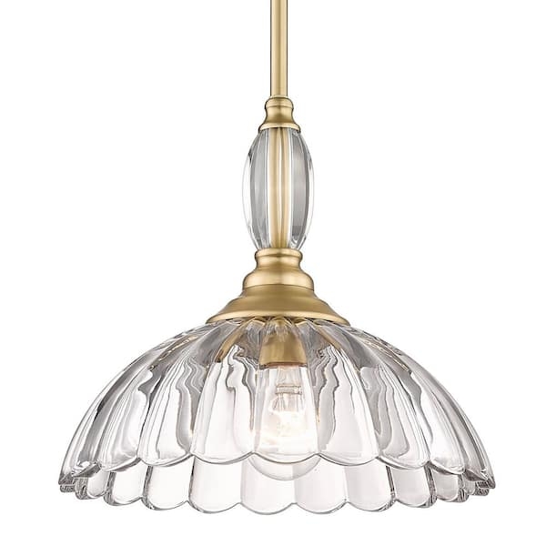 Brushed Champagne Bronze Empire Pendant Light