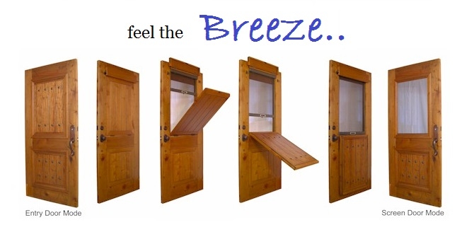 Built In Retractable Screen Door | Dutch Door | Breeze |