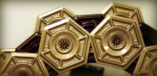 Champagne and Bronze Decorative Mirror Frame