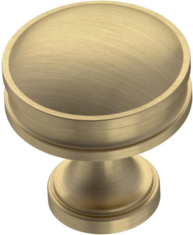 Champagne Bronze Cabinet Knob Charmaine 28mm