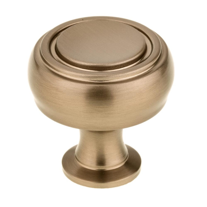 Champagne Bronze Modern Metal Cabinet Knob