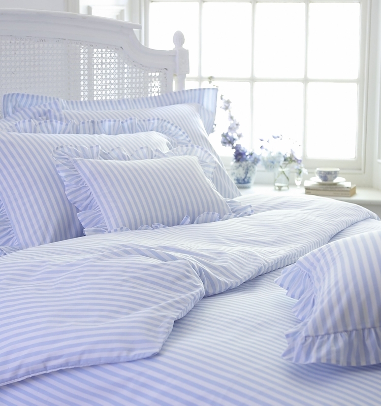 Blue And White Striped Beddings