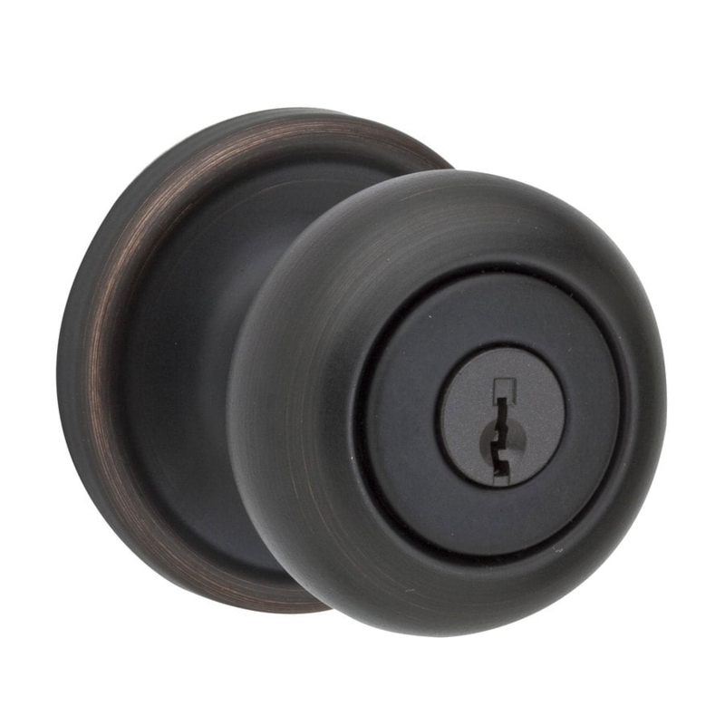 Classic Oil-Rubbed Bronze Privacy Door Knob