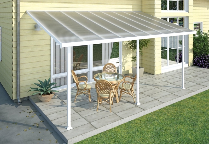 Clear Twinwall Polycarbonate Patio Roofing NZ