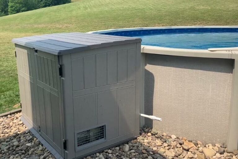Compact DIY Pool Equipment Enclosure Ideas