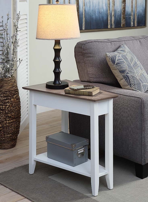 Convenience Concepts American Heritage Wedge End Table -