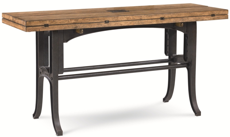 Convertible Sofa Table to Dining Table with Industrial Design