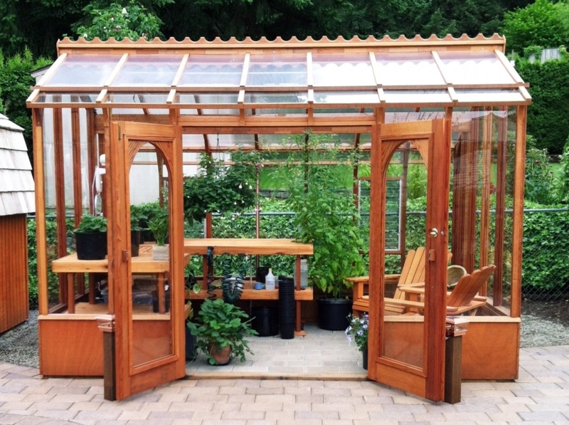 Sheds With Greenhouses Attached
