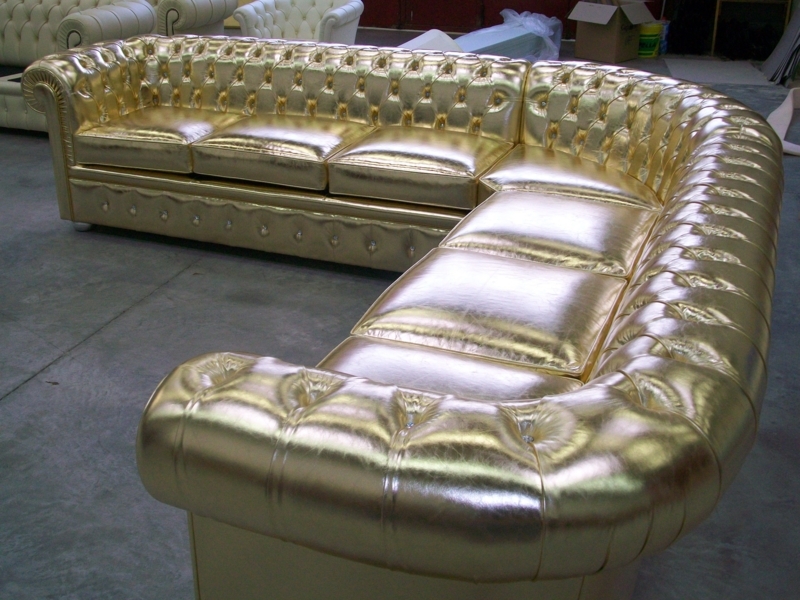 customized sofa in gold | Mobili cucina legno, Divani, Mobili