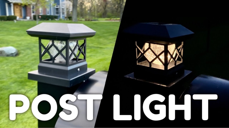 Decorative Mailbox Post Light for Outdoor Ambiance