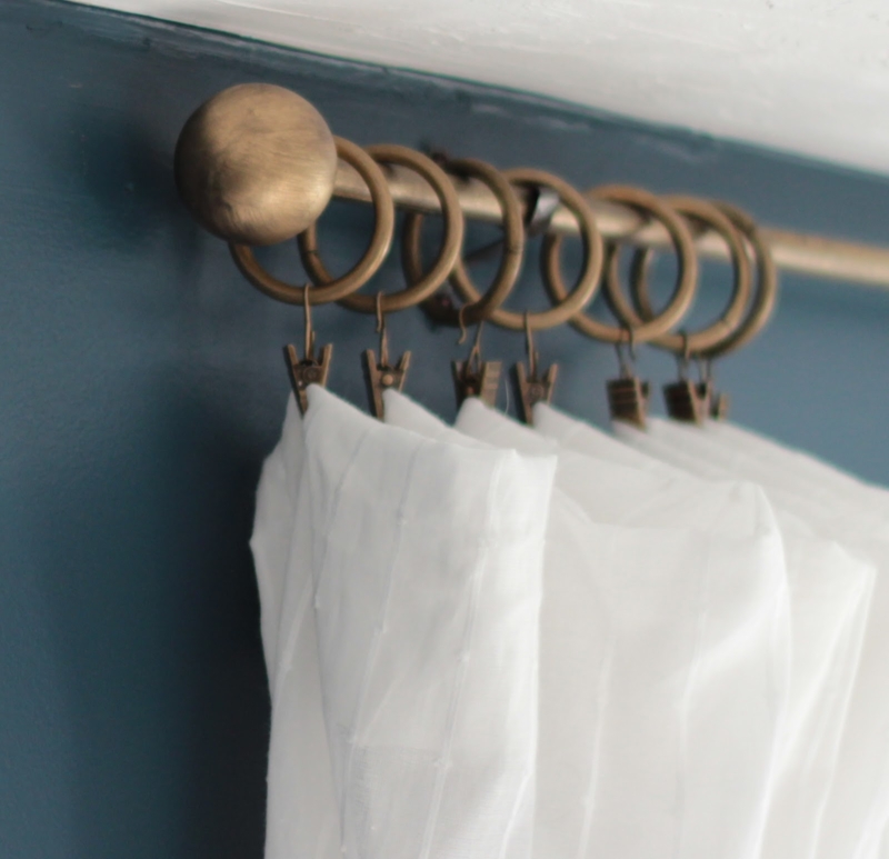 DIY Curtain Rods - Shine Your Light