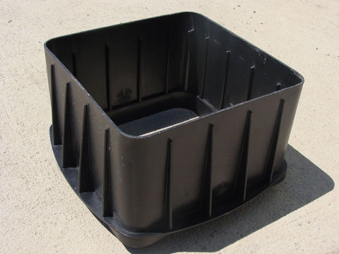 Durable Black Plastic Septic System Accessory Box