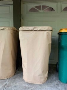 Durable Custom Outdoor Garbage Can Covers