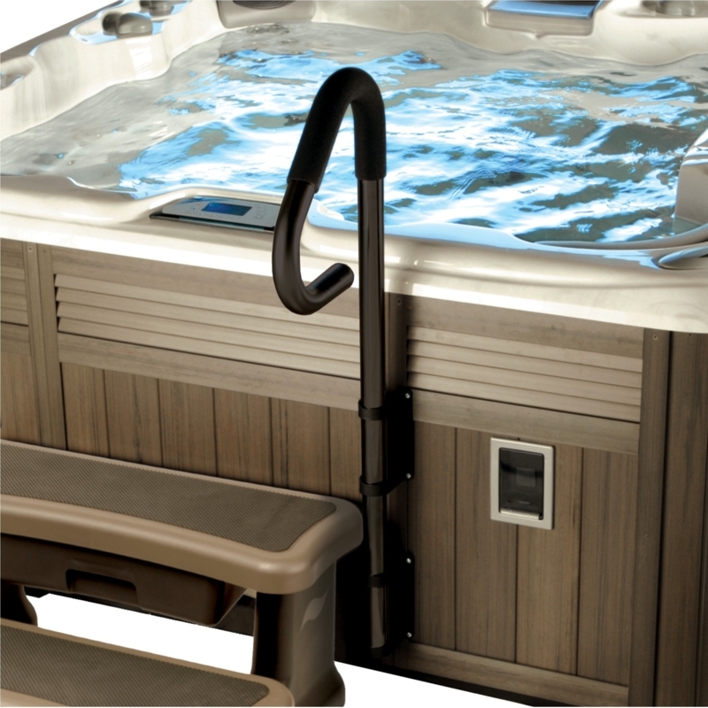 Durable Hot Tub Handrail for Safe Entry and Exit