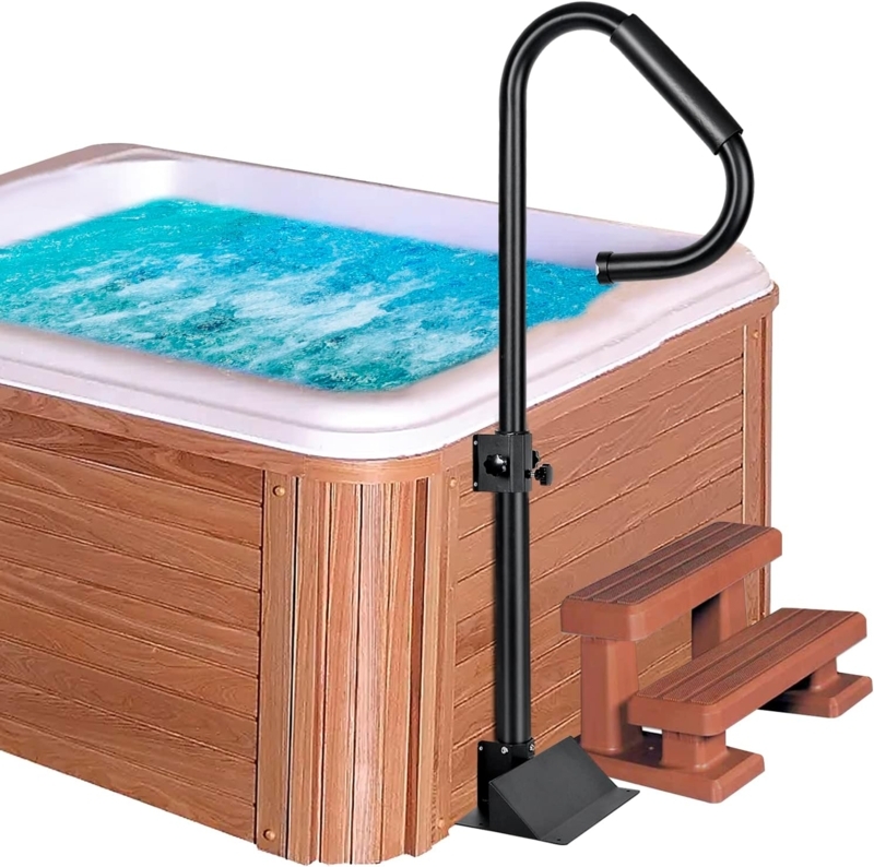 Durable Hot Tub Safety Handrails for Secure Entry