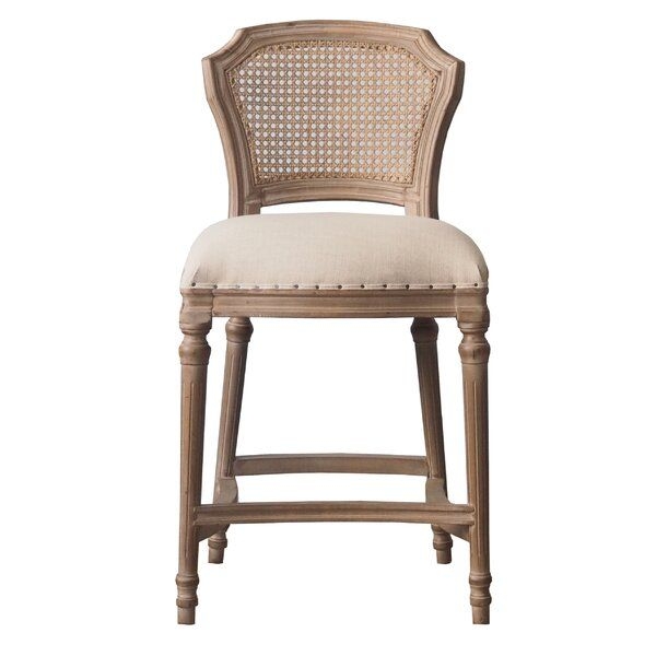 Elegant Aniyah 26.5" French Country Bar Stool