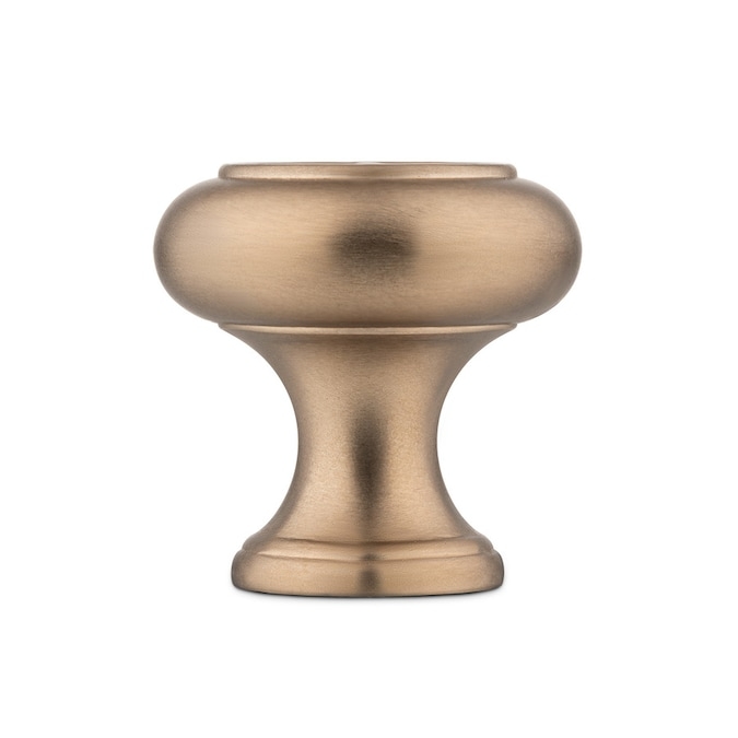 Elegant Champagne Bronze Cabinet Knob Design