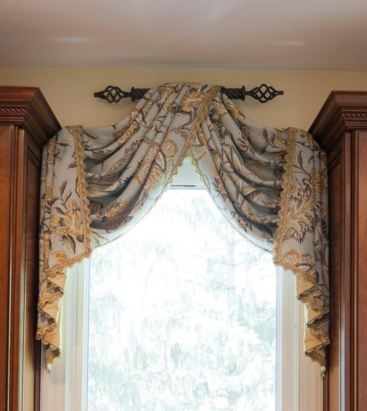 Elegant Custom Valance Window Treatments Design
