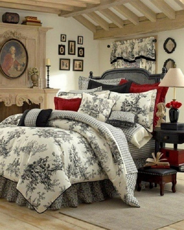 Elegant French Country Bedroom with Classic Decor
