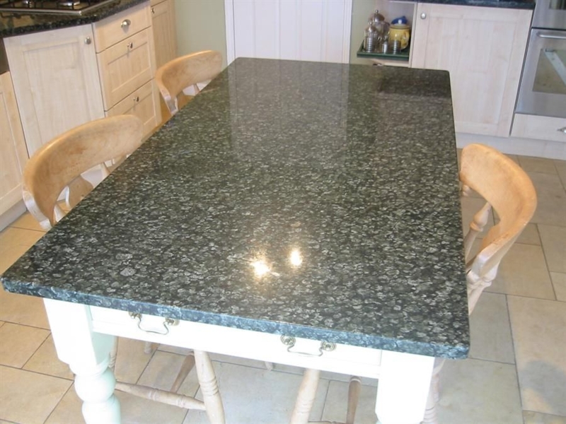 Elegant Granite Kitchen Table with Natural Stone Top