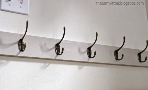 Elegant Mudroom Hooks for Organized Entryway