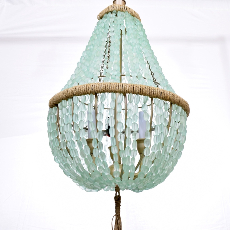 Sea Glass Chandeliers