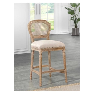 French Country Style Wilbrandt Stationary Bar Stool