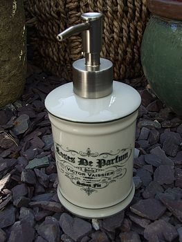French Vintage style soap dispenser for the Bathroom | Soap dispenser ...